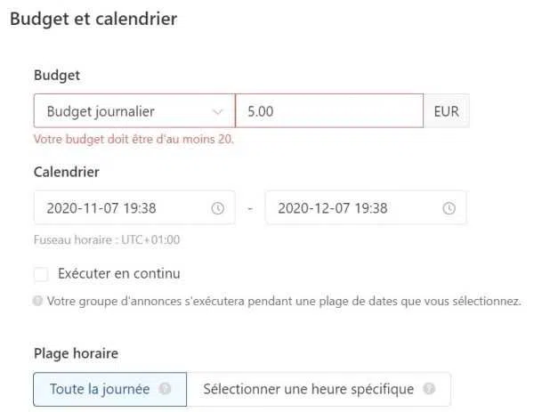 capture_publicite_sur_tiktok_budget_calendrier_TikTok_ads