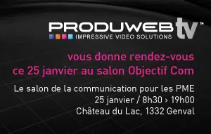 ProduWeb TV sera au salon Objectif Com.