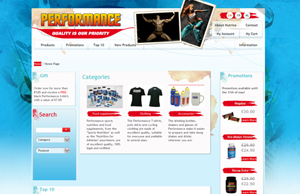 Un site e-commerce pour Nutrico
