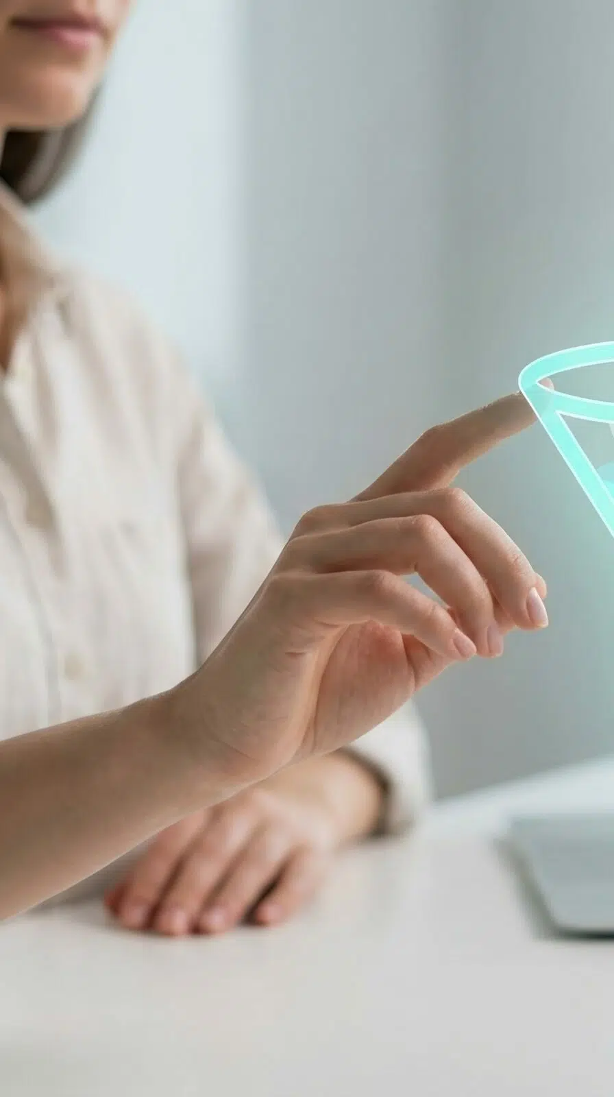 Responsable marketing consultant un entonnoir de conversion
